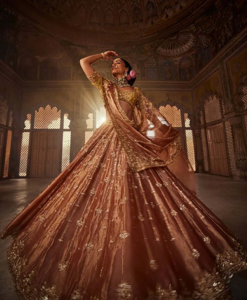 copper lehnga1