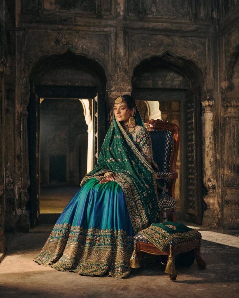 peacock lehnga 2